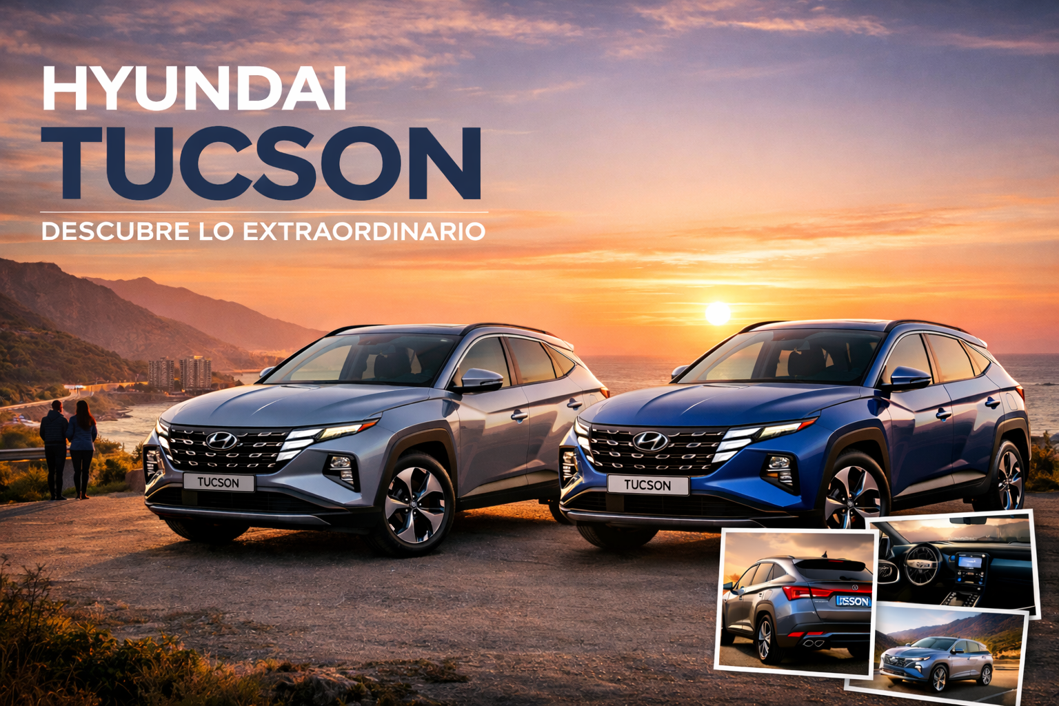 Tucson al atardecer en la costa